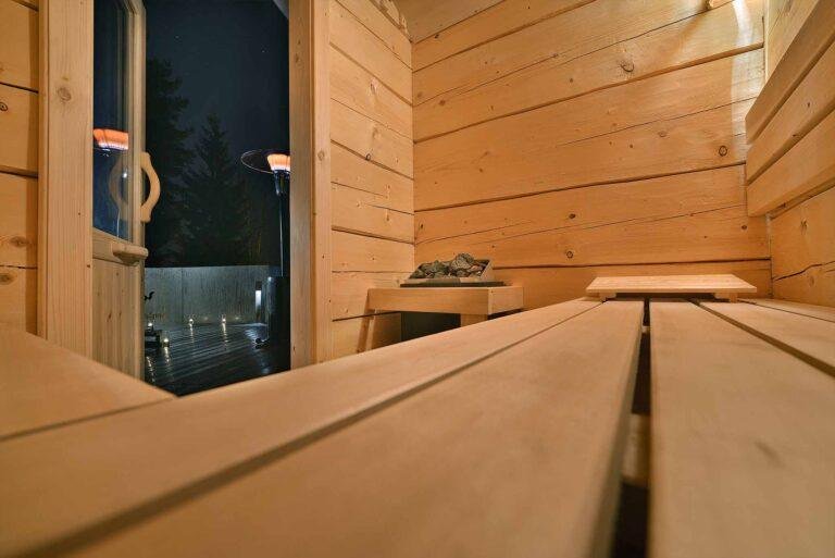 Sauna Lipno - Venkovní sauna - ROubená sauna - vsaune.cz