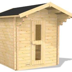 KV -Srubova Sauna - Samostatna Sedlova strecha