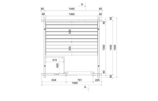 page1 Typizovaná interiérová srubová sauna 10