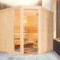 Panelová sauna rohová - interiérová