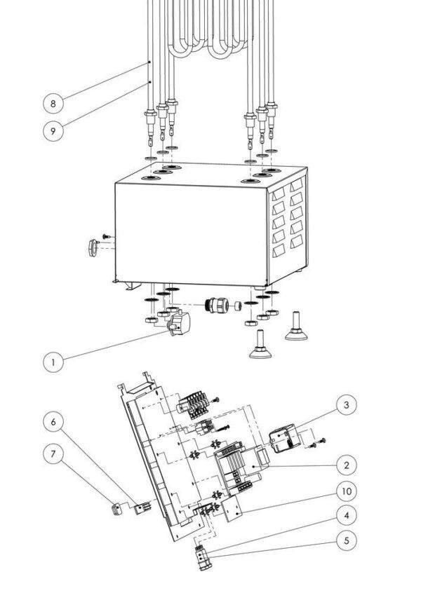 Helo HIMALAYA 105 PURE WT 10.5 kW Chrome02 Helo HIMALAYA 105 PURE WT 10.5 kW Chrome02