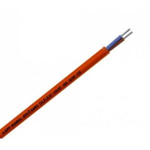Vysoce odolný silikonový kabel SIHF 2X1,5 pro sauny a lázně. Zvládá teploty od -60 do +180 °C a extrémní vlhkost. Bezpečné elektroinstalace od V sauně!