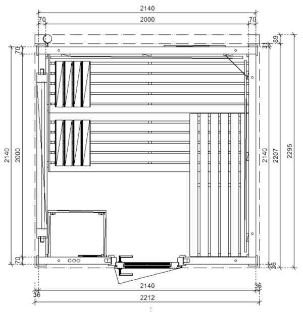 Tundra Solid 1 - půdorys Tundra Solid 1 - půdorys
