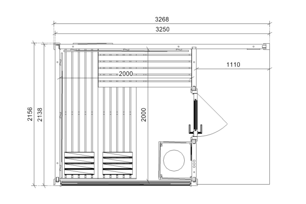 Tundra Solid 3 - půdorys Tundra Solid 3 - půdorys