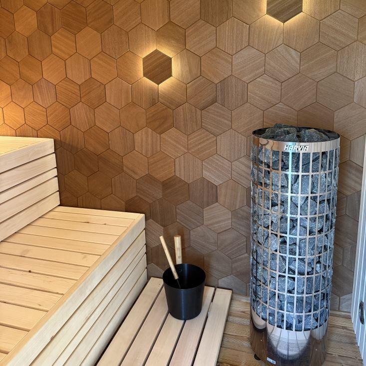 Milíkovice - Klasická venkovní sauna s odpočívárnou